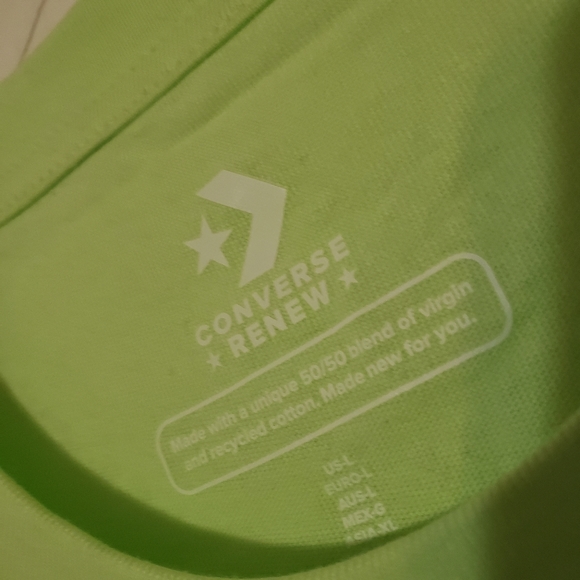 2 FOR 40 Converse Shirt Unisex Size Large - Picture 5 of 6